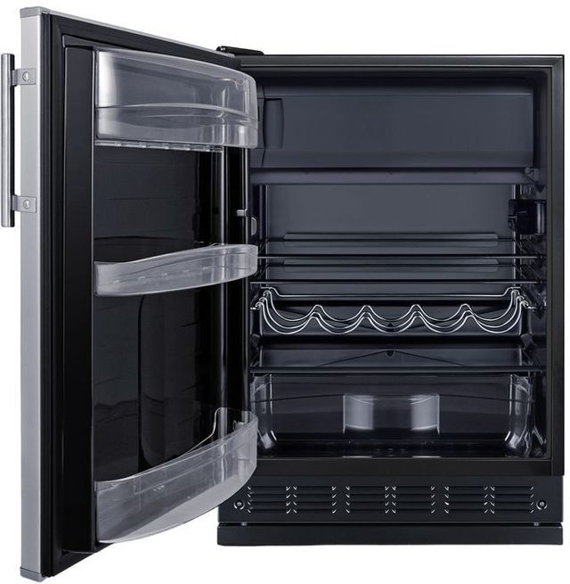 Summit® 4.9 Cu. Ft. Stainless Steel Under The Counter Refrigerator -1