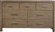 Magnussen Home® Westbourne Dark Umber Drawer Dresser-3