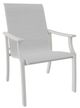 Telescope Casual St. Catherine Abalone/Snow Aluminum/Fabric Outdoor MGP Sling Arm Chair-0