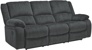 Signature Design by Ashley® Draycoll Slate Manual Reclining Sofa