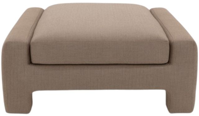 American Leather® Customizable Midwood Fabric Ottoman-1