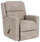 Flexsteel® Chip Silver Overcast Rocking Recliner-0