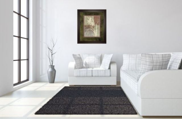 Classy Art Lily Silhouette By Various Framed Print Wall Art-2