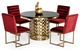 VIG Furniture Modrest Kowal Black/Gold Dining Table-3