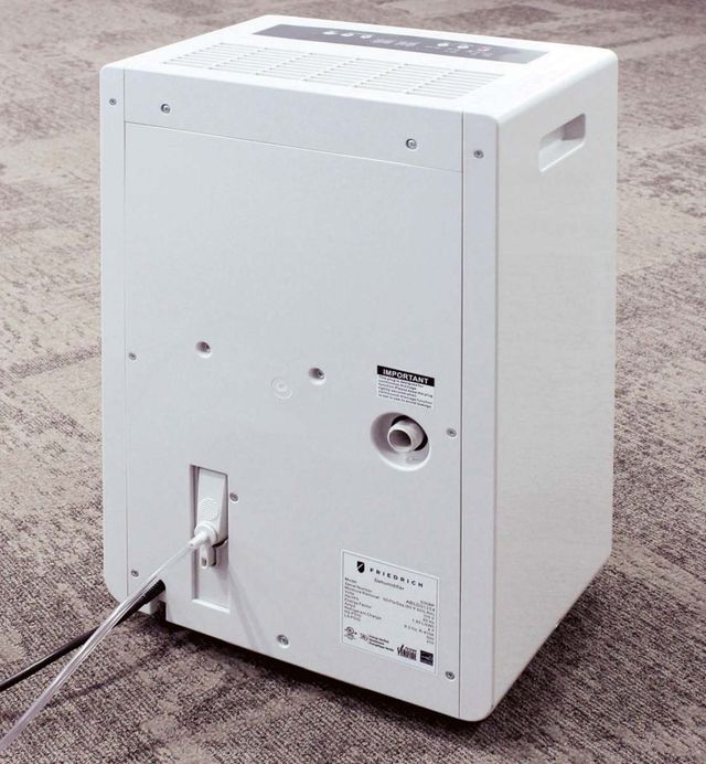 Friedrich 35 Pint White Dehumidifier-3
