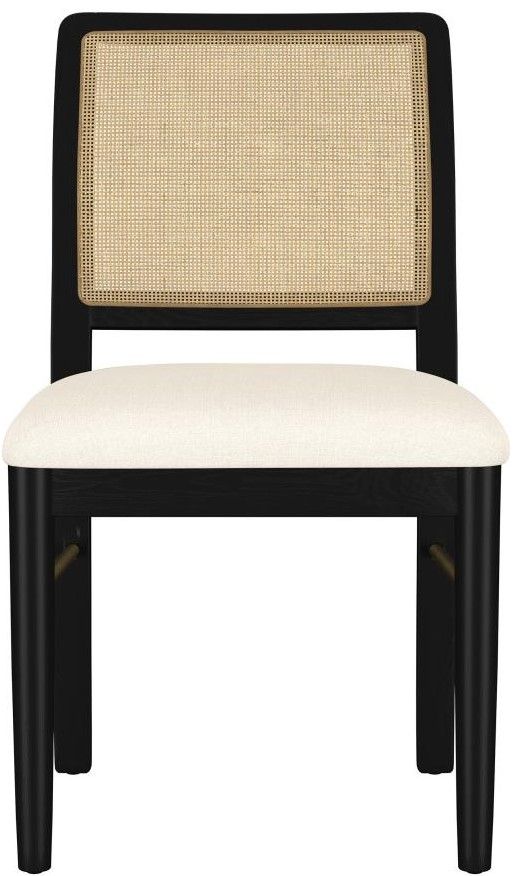Coaster® Arini Beige/Black/Brown Dining Side Chair-1