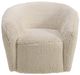 Elements International Navajo Sand Swivel Chair-1