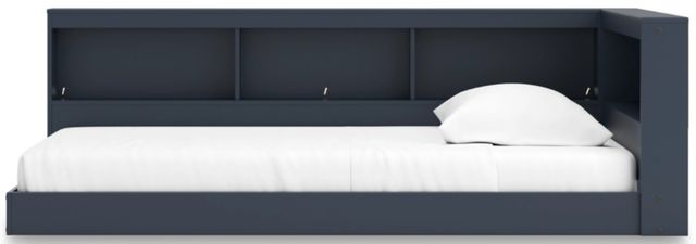 Signature Design by Ashley® Simmenfort Navy Blue Twin Storage Bookcase Bed-3