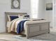 Signature Design by Ashley® Lettner Light Gray King Sleigh Bed-3