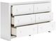 Signature Design by Ashley® Mollviney White Dresser-2