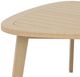 New Classic® Home Furnishings Radius Beige Acacia Outdoor Patio End Table-4
