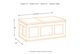 Signature Design by Ashley® Gavelston Rubbed Black Lift Top Coffee Table-3
