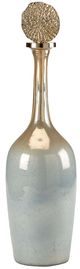 Wildwood Lamps Helsinki Ambered Silver/Blue Bottle-0