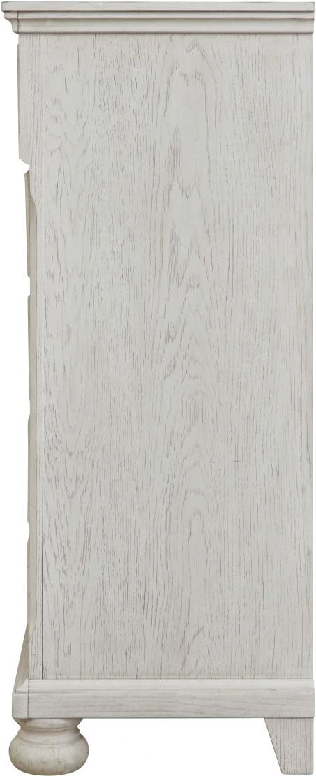 Signature Design by Ashley® Robbinsdale Antique White 48" Chest of Drawers-2