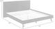 Armen Living Petra Black Queen Platform Simple Bed-2