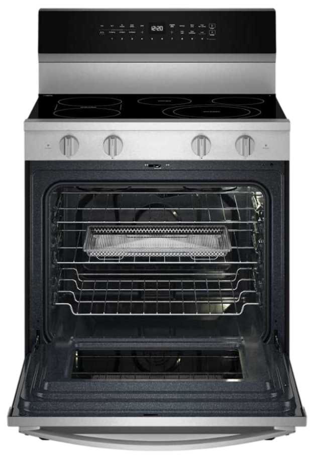 Whirlpool® 30" Fingerprint Resistant Stainless Steel Freestanding Electric Range -1