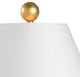 Chelsea House Gold Leaf Bow Table Lamp-1
