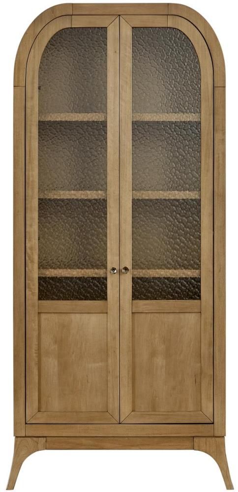 Bernards Tapestry Maple Display Cabinet-2