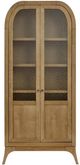 Bernards Tapestry Maple Display Cabinet-2