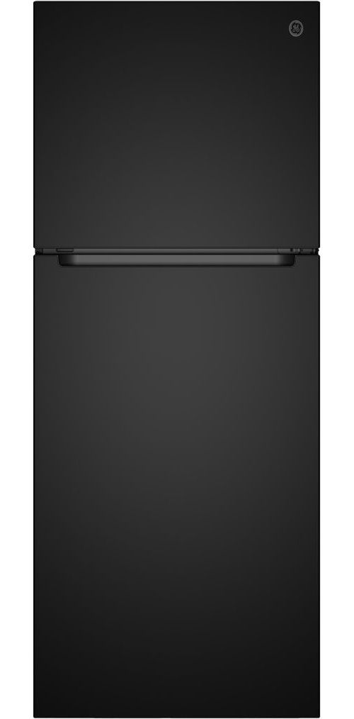 GE® ENERGY STAR® 24" 11.9 Cu. Ft. Black Counter Depth Top Freezer Refrigerator-0