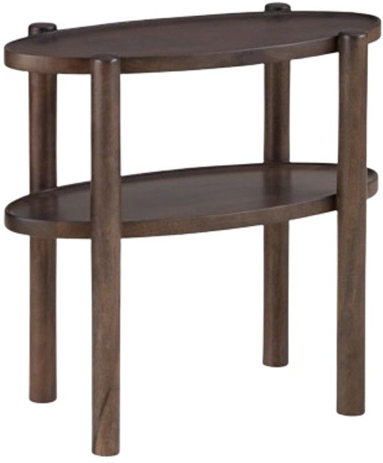 Signature Design by Ashley® Wiattbury Gray Brown Accent Table-0