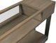 Hammary® Stella Umber Sofa Console with Gray Frame-5