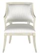 Currey & Company Brandy Gray Salt/Pewter Platinum Chair-1