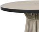 CabanaCoast® Customizable Cove Synthetic Fiber 42" Outdoor Round Coffee Table-2