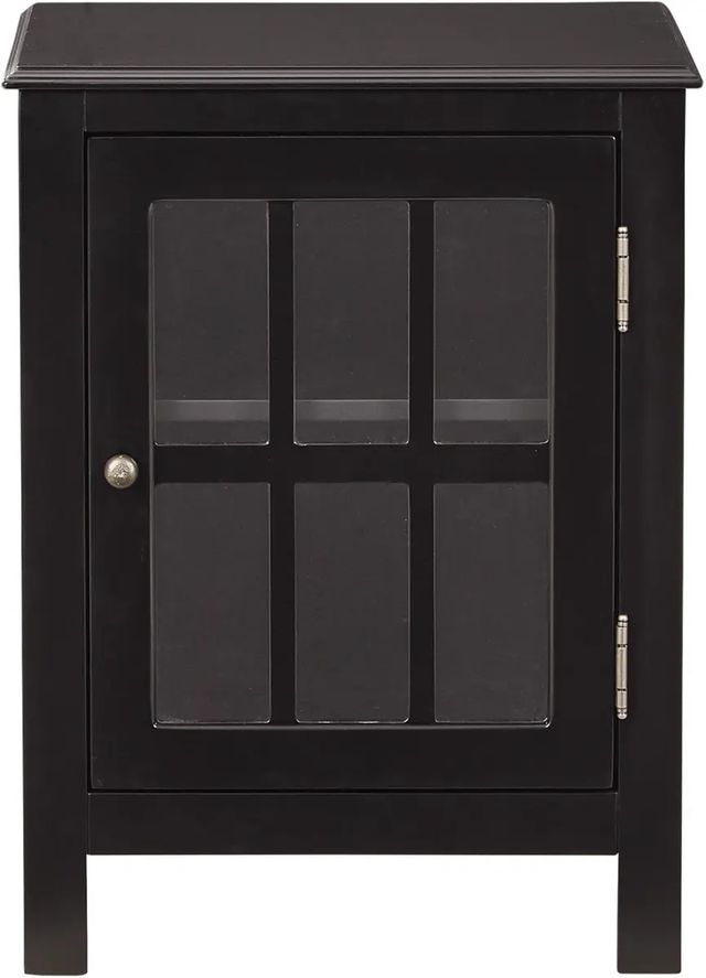 Signature Design by Ashley® Opelton Black Accent Cabinet-0