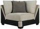 Benchcraft® Ardsley 5-Piece Pewter Right-Arm Facing Sectional and Chaise-3