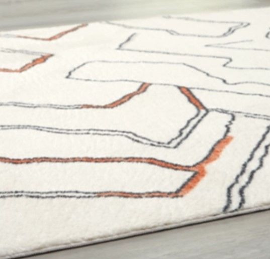 Signature Design by Ashley® Cadeworth Cream/Gray 8'x10' Large Area Rug-1