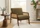 Monarch Specialties Inc. Brown/Brown Walnut 30" Upholstered Accent Chair-1