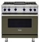 Viking® 7 Series 36" Martini Pro Style Natural Gas Range with Griddle-0
