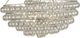 Currey & Company Stratosphere Contemporary Silver Leaf Chandelier-1