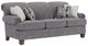Flexsteel® Bay Bridge Gray Charcoal Sofa-0