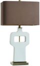 StyleCraft Norman Wyatt Home Prelude White Table Lamp-0