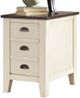 Signature Design by Ashley® Whitesburg White Chair Side End Table-0