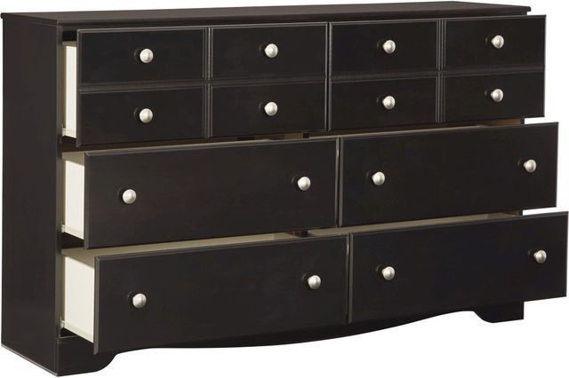 Signature Design by Ashley® Mirlotown Almost Black Dresser-2