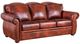 Leather Italia™ Cambria Arizona Brown Sofa-0
