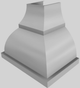 Vent-A-Hood® Designer Series 36" Stainless Steel Wall Mounted Range Hood-5