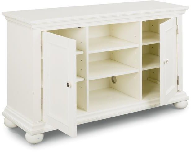 homestyles® Dover Off-White Entertainment Center-2