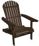 Furniture of America® Elk Weathered Gray Wooden Outdoor Adirondack Chair-0