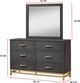 Crown Mark Trevor Brown Dresser-2