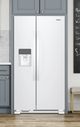 Whirlpool® 21.4 Cu. Ft. White Side-By-Side Refrigerator-1