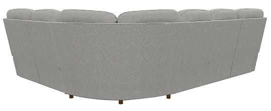 La-Z-Boy® James Dove Gray Reclining Sectional with Custom Layout Options-2