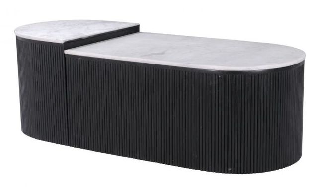 Zuo® Modern Ormara 2-Piece Black/White Coffee Table Set-0