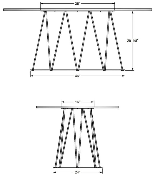 Amisco Customizable Calypso Oval Dining Table-2