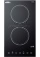 Summit® 12" Black Electric Cooktop-0