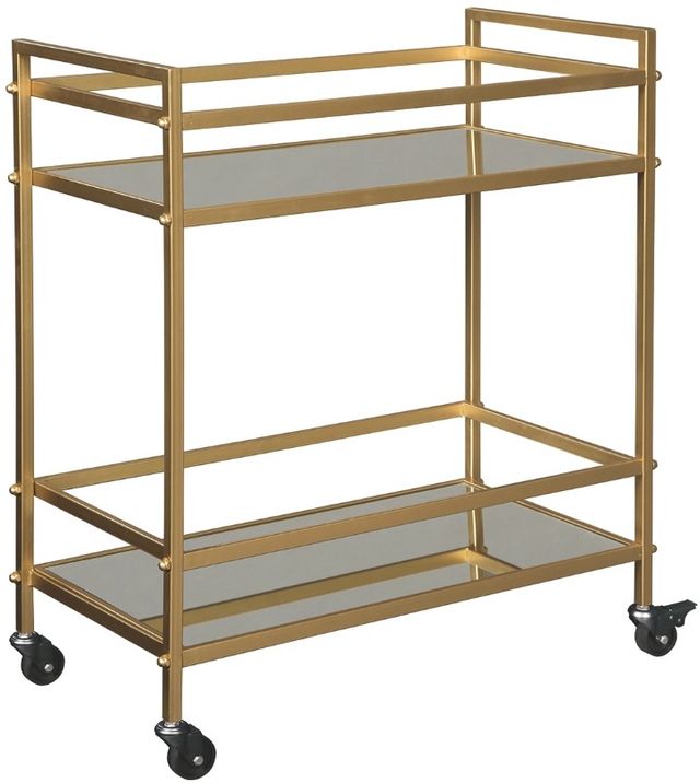 Signature Design by Ashley® Kailman Gold Bar Cart-0