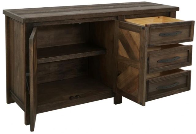 International Furniture Direct Dutton Brown Buffet-3